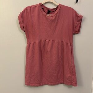 Maternity shirt short sleeve